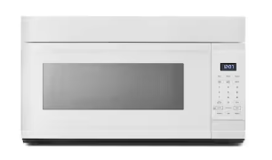 Photo 1 of 1.7 cu. ft. 1000-Watt Over the Range Microwave in Black