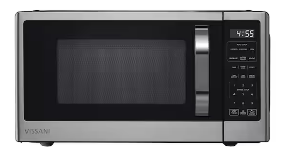 Photo 2 of 1.1 cu. ft. Countertop Microwave in Fingerprint Resistant Stainless Steel