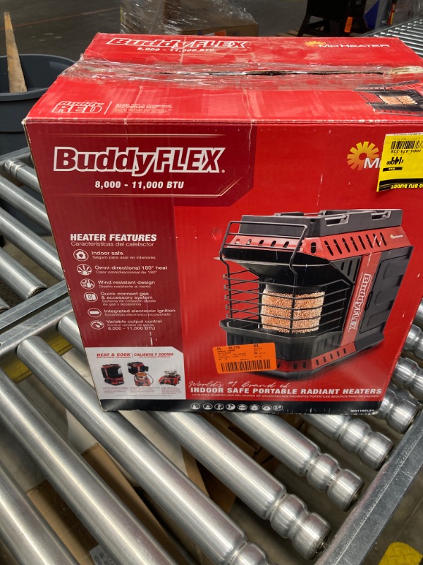 Photo 3 of Buddy FLEX 11,000 BTU Radiant Propane Space Heater