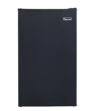 Photo 1 of 4.4 cu. ft. Mini Fridge in Black