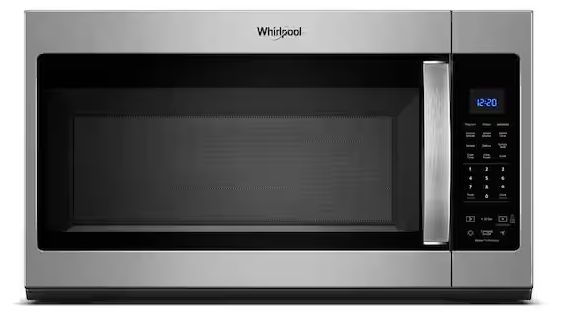 Photo 1 of 1.9 cu. ft. Over the Range Microwave in Fingerprint Resistant Stainless Steel with Sensor Cooking