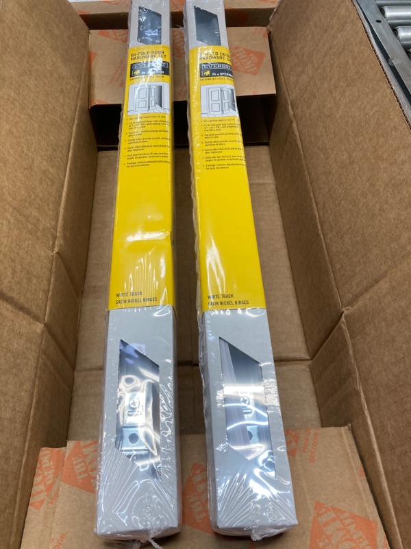 Photo 1 of 24 in. Bi-Fold Door Hardware Set***2