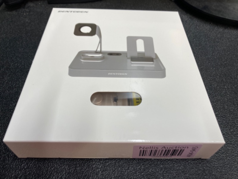 Photo 1 of BENTOBEN 3 in 1 Charging Stand for Apple Watch Series 6/5/4/3/2, Charging Dock Station for iPhone 15 14 13 12 11 SE2 XSMax XR Airpods iPad Tablet Android Smartphone with Pencil Holder, Rose Gold