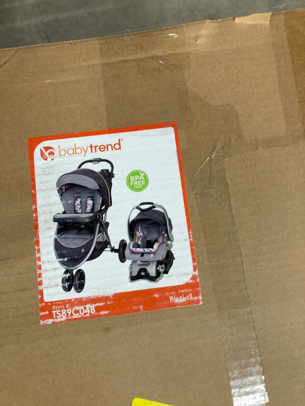 Photo 3 of Baby Trend Sky View Plus Travel System, Bluebell Bluebell Skyview Plus Travel System