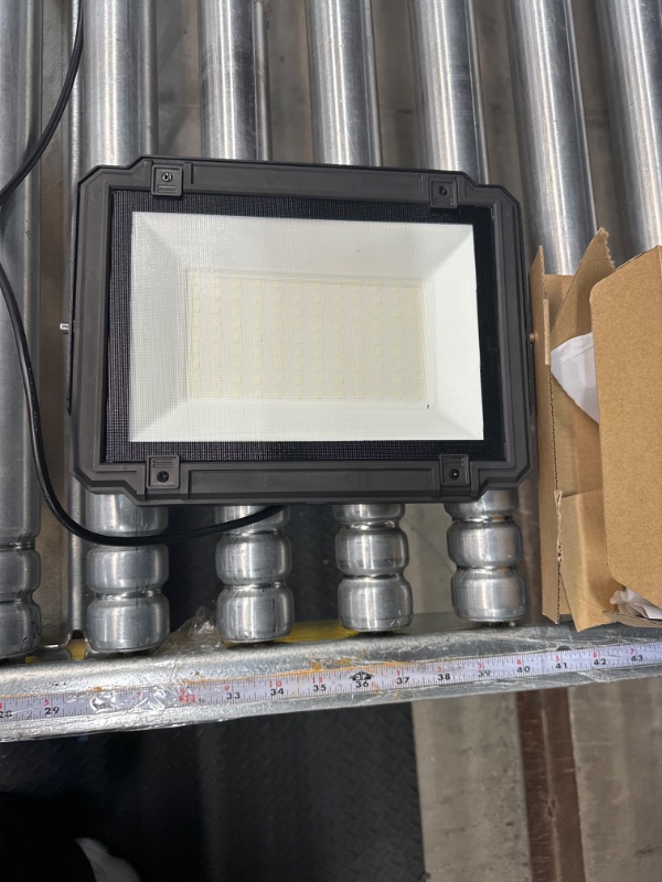 Photo 1 of sdaiv Graphene LED Flood Lights Outdoor, 50W 110V 6500K Day Lights White Waterproof Exterior Security lightsing Fixture for Garage,Patio,Garden, 50W-