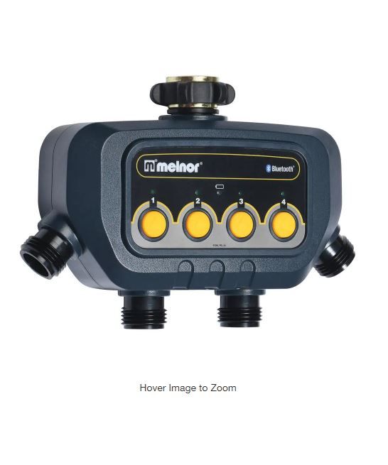 Photo 1 of Melnor
4-Zone Bluetooth Water Timer