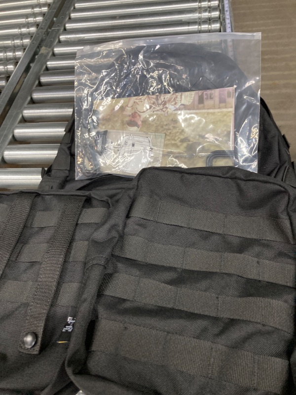 Photo 1 of Akmax.cn Military Backpack Army Rucksack, MOLLE 2 Medium Tactical Assault Pack with Frame, Multicam Black
