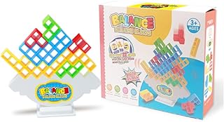 Photo 1 of *** BUNDLE X 2 *** COZYWELL Tetra Tower Game Balance Stacking Blocks, Tetra Tower Stacking Game for Kids Adults, Tetra Tower Blocks Puzzle Toy (32)