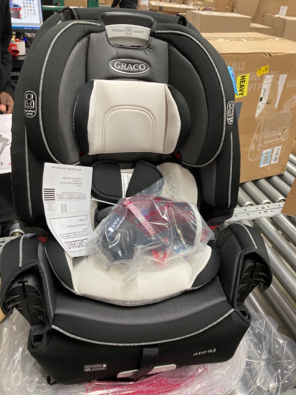 Photo 2 of Graco 4Ever DLX 4 in 1 Car Seat, Infant to Toddler Car Seat, with 10 Years of Use, Fairmont , 20x21.5x24 Inch (Pack of 1)