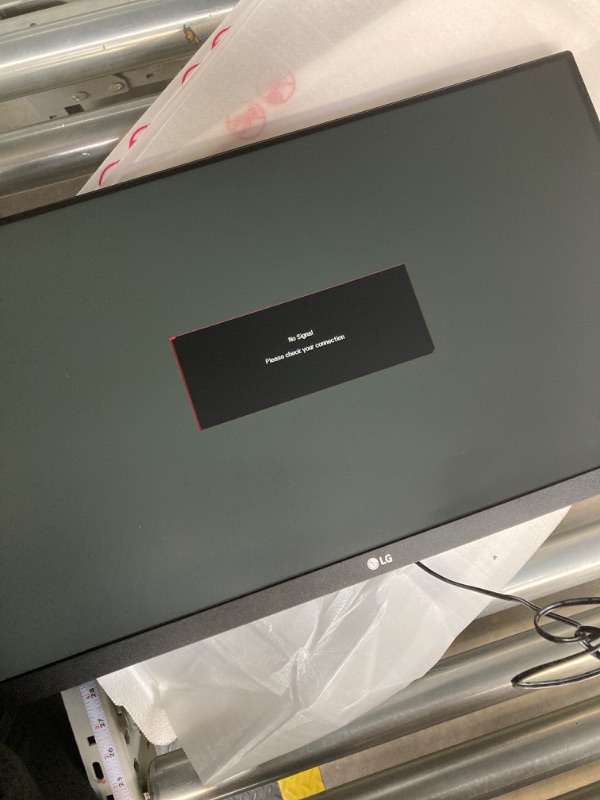 Photo 2 of LG 24MP60G-B 24" Full HD (1920 x 1080) IPS Monitor with AMD FreeSync and 1ms MBR Response Time, and 3-Side Virtually Borderless Design - Black 24 Inches