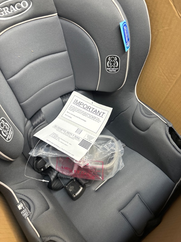 Photo 3 of Graco Extend2Fit Convertible Car Seat | Ride Rear Facing Longer with Extend2Fit, Redmond 2-in-1 Redmond