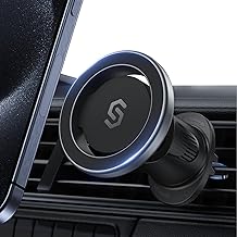 Photo 1 of SYNCWIRE for MagSafe Car Mount, Flexible Rotation Magnetic Phone Holder for Car Air Vent,Hands Free Car Cell Phone Holder Mount Compatible iPhone 15 Pro Max 14 13 12,Samsung,MagSafe Car Accessories