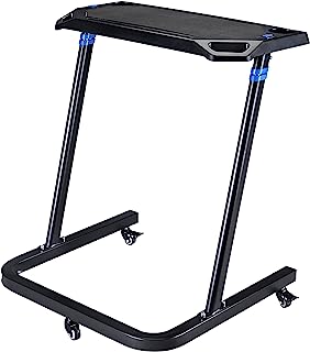 Photo 1 of Adjustable Bike Desk - Rolling Laptop Cart for Stationary Bike or Trainer 