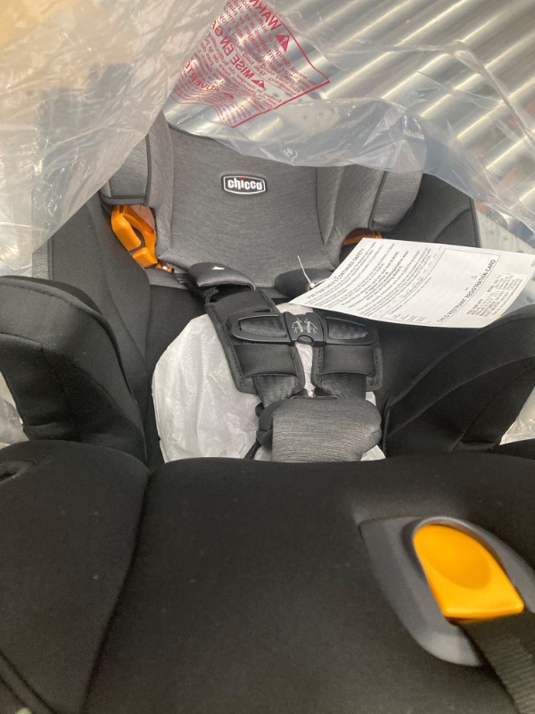 Photo 3 of Chicco MyFit ClearTex Harness + Booster Car Seat - Shadow | Black Shadow MyFit with ClearTex No Chemicals Harness&Booster Car Seat