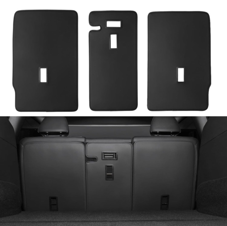 Photo 1 of ***SEE PHOTOS*** 3PCS Tesla Model Y Second Row Seats  Back Cover All Weather Rear back Seat Protector Pet Mat for 204-2020 5-Seater Model Y