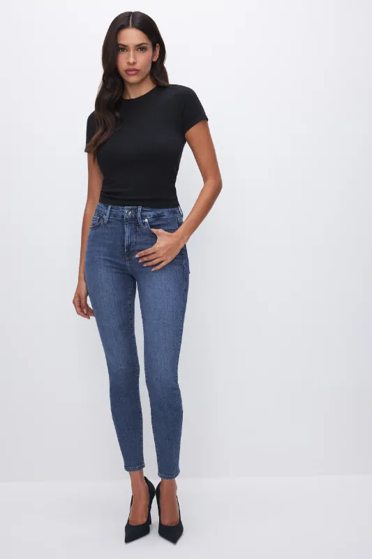 Photo 1 of *** SEE PHOTOS *** Good American "Good Petite" Skinny Jeans Size 4/27