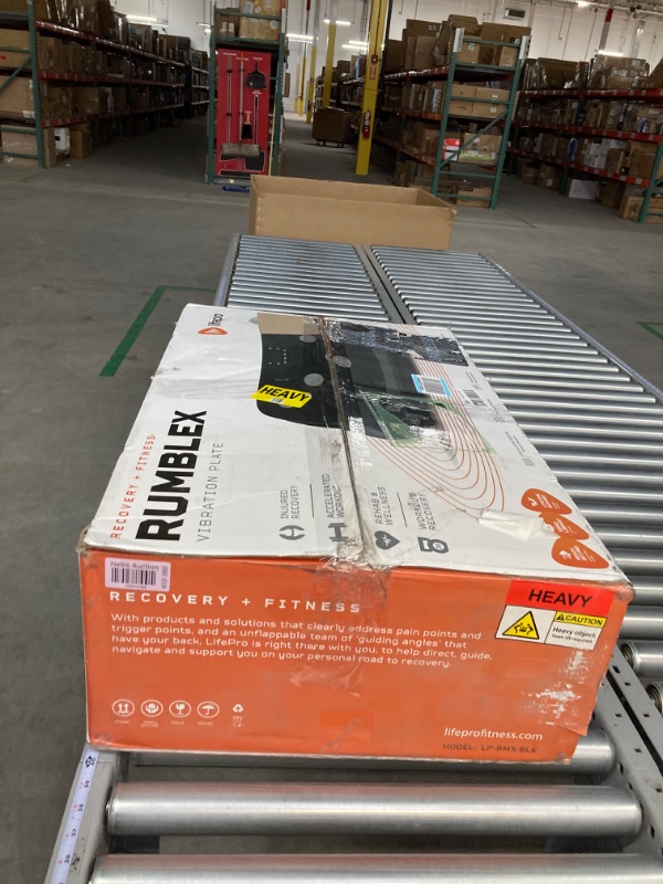 Photo 1 of LifePro Rumblex 4D Vibration Plate Exercise Machine, and Sonic Handheld Percussion Massage Gun Bundle