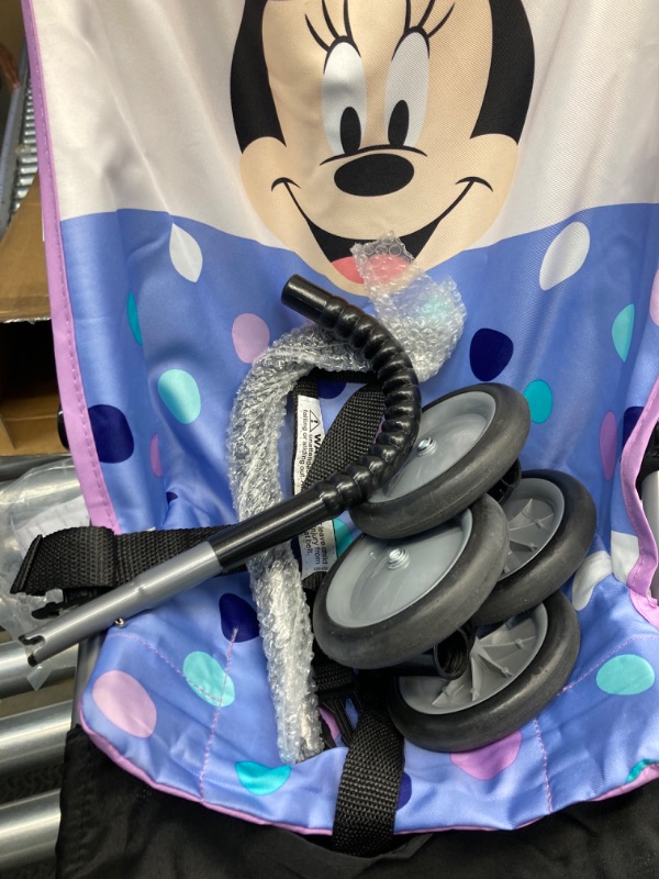 Photo 4 of Disney Baby Character Umbrella Stroller, Eye-catching, Fun, 3D Stroller, Minnie Play All Day