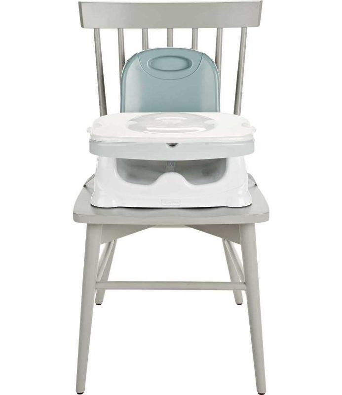 Photo 1 of Fisher-Price Portable Baby & Toddler Dining Chair, Healthy Care Deluxe Booster Seat, Travel Gear with Dishwasher Safe Tray
