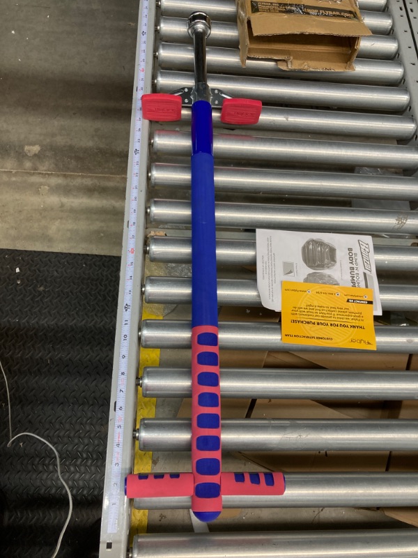 Photo 2 of Flybar Foam Maverick Pogo Stick for Kids Ages 5+, Weights 40 to 80 Pounds by The Original Pogo Stick Company Red/Blue