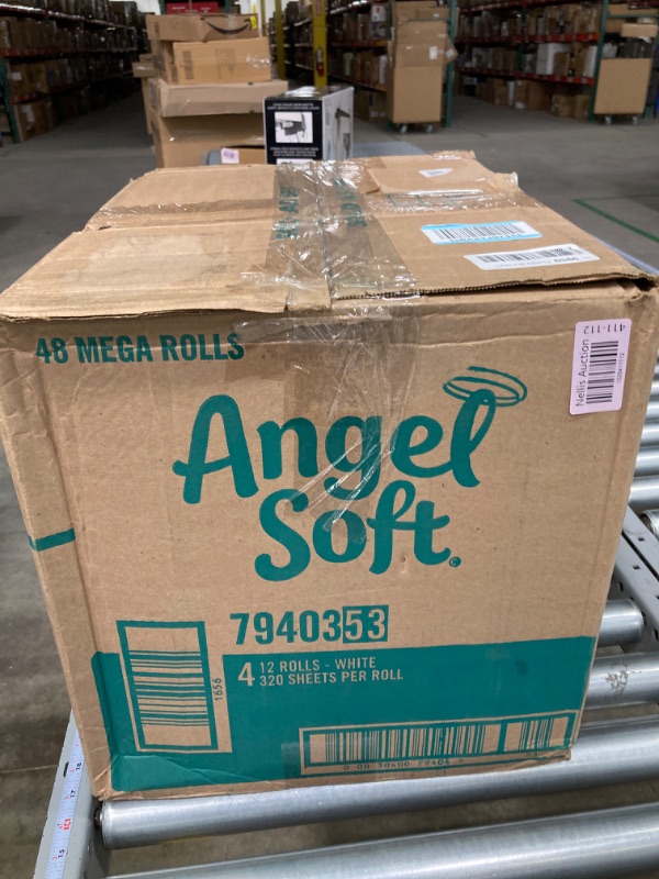 Photo 3 of Angel Soft® Toilet Paper, 48 Mega Rolls = 192 Regular Rolls, 2-Ply Bath Tissue