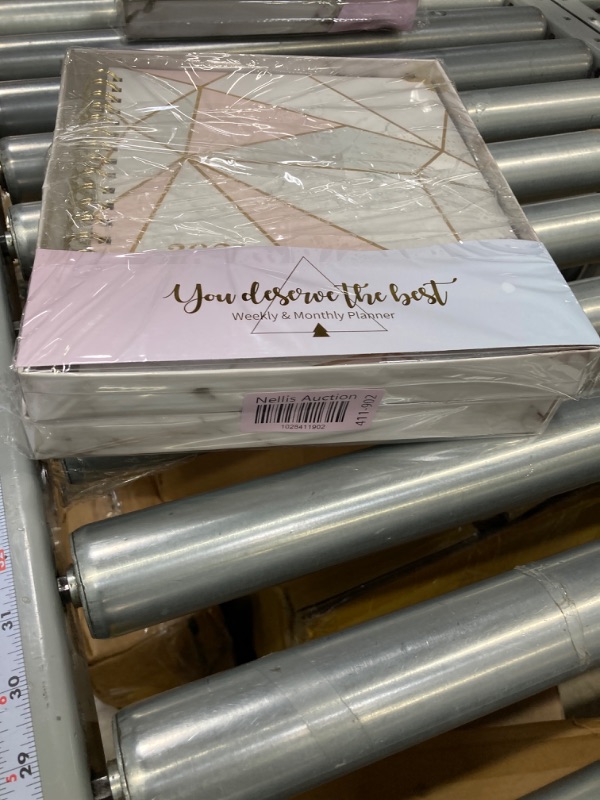 Photo 1 of 2024 Planner - Weekly & Monthly Planner 2024 with Tabs and Thick Paper, Jan 2024 - Dec 2024, Back Pocket with 15 Notes Pages + Gift Box - 8" x 10" **** BUNDLE PACK OF 2 ****