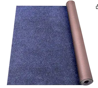 Photo 1 of ***SEE NOTES***   Marine Carpet,6 FT x 10 FT Deep Blue Indoor Outdoor Carpet 0.2" Thick Boat Carpet with Water-Proof TPE Backing, Non-Slide Outdoor Marine Carpet Roll for Home, Patio, Porch, Deck
