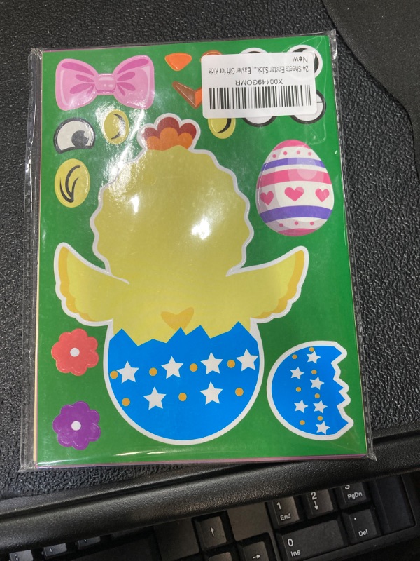 Photo 1 of 24 sheets Easter stickers 