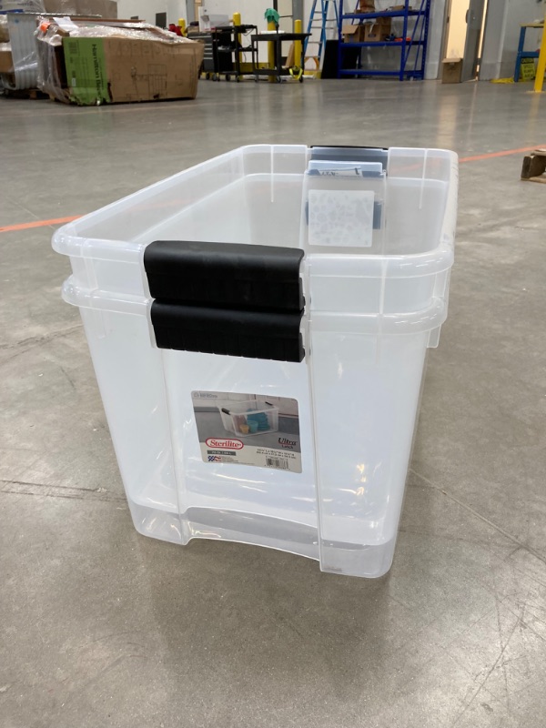 Photo 1 of 2 Sterilite 70 qt. Ultra Storage Box