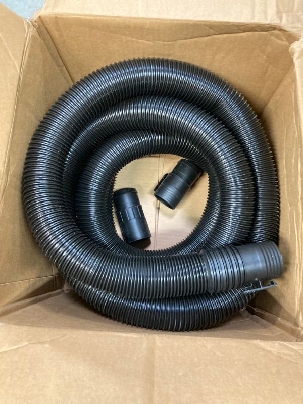 Photo 3 of 2-1/2 in. x 20 ft. Dual-Flex Tug-A-Long Locking Vacuum Hose for RIDGID Wet/Dry Shop Vacuums