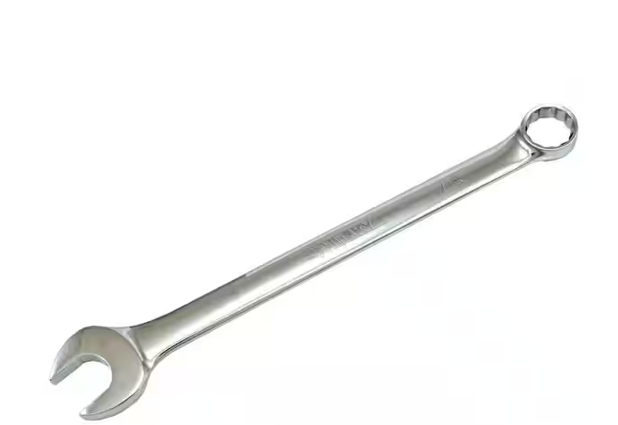 Photo 1 of 1-1/16 in. 12-Point SAE Full Polish Combination Wrench