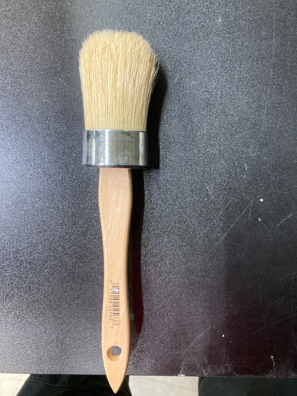 Photo 3 of 1.875 in. Chalk Decorative Oval Paint Brush