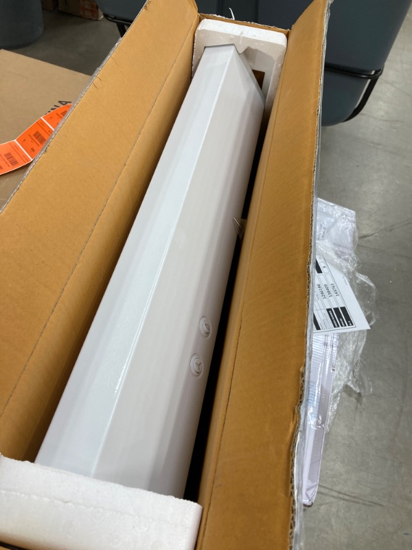Photo 1 of Caprelo 30 in. 320 CFM Convertible Under Cabinet Range Hood in White with LED Lighting and Charcoal Filter
