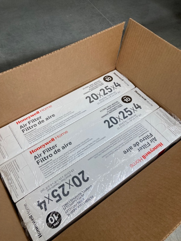 Photo 1 of 3 PIECE BUNDLE! Honeywell Home MicroDefense AC Furnace Air Filter 20 x 25 x 4 MERV 12 (1 pk)