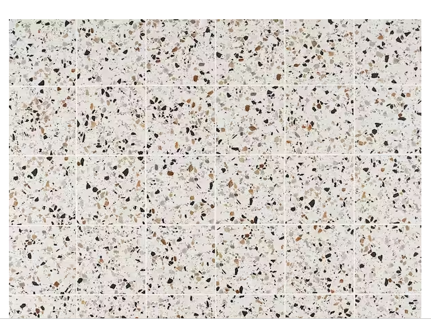 Photo 1 of Grain Bianco 7.87 in. x 7.87 in. Matte Porcelain Floor and Wall Tile (12.48 sq. ft./Case)