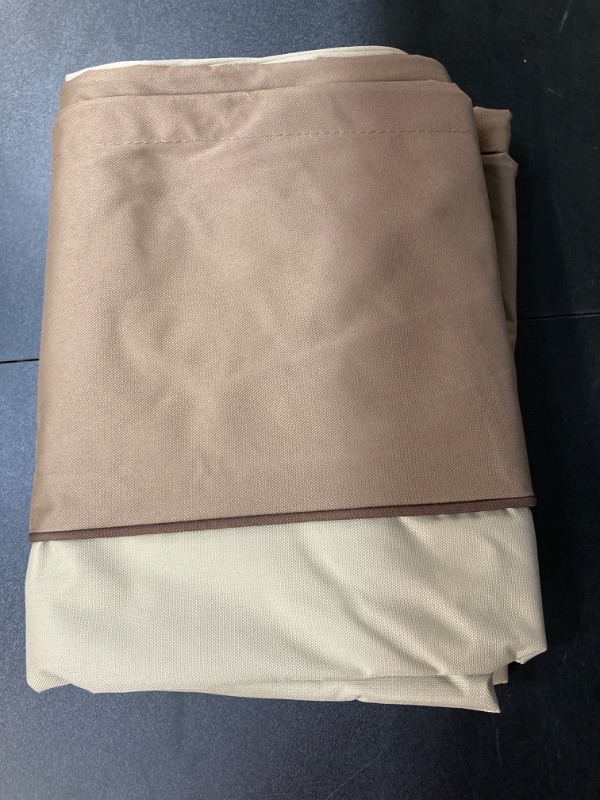 Photo 1 of Classic Accessories Veranda Cover For Hampton Bay Spring Haven Wicker Patio Lounge Chairs, Patio Furniture Covers, Pebble