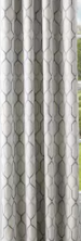 Photo 1 of  Amhurst 95-in Ash Polyester Grommet Blackout Thermal Lined Single Curtain Panel