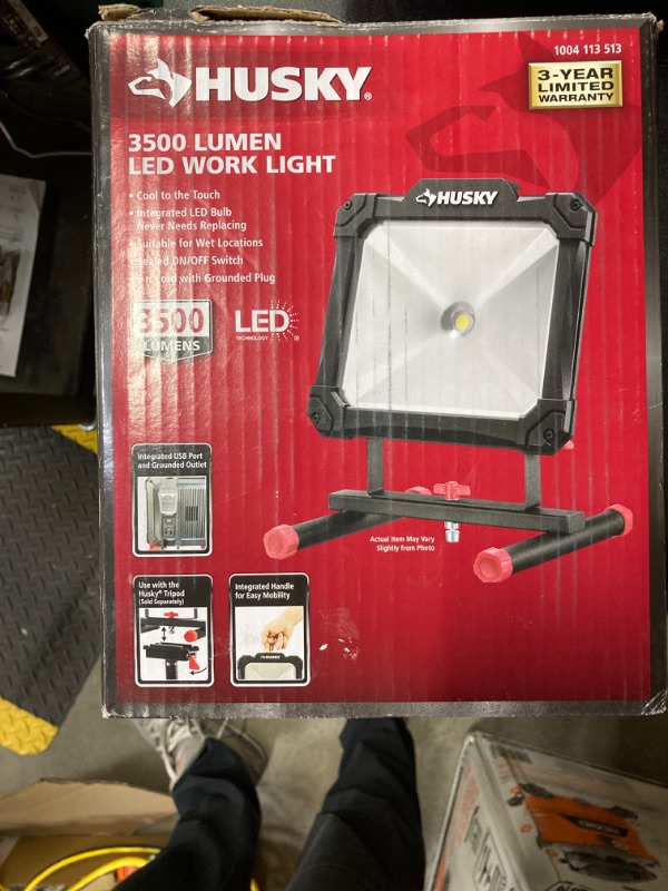 Photo 3 of Husky 5000lm LED Portable Work Light