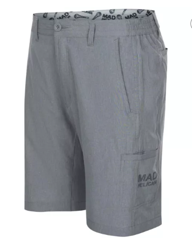 Photo 1 of Mad Pelican For Ur Eyes Only Donnie's Walking Shorts - Alloy LARGE