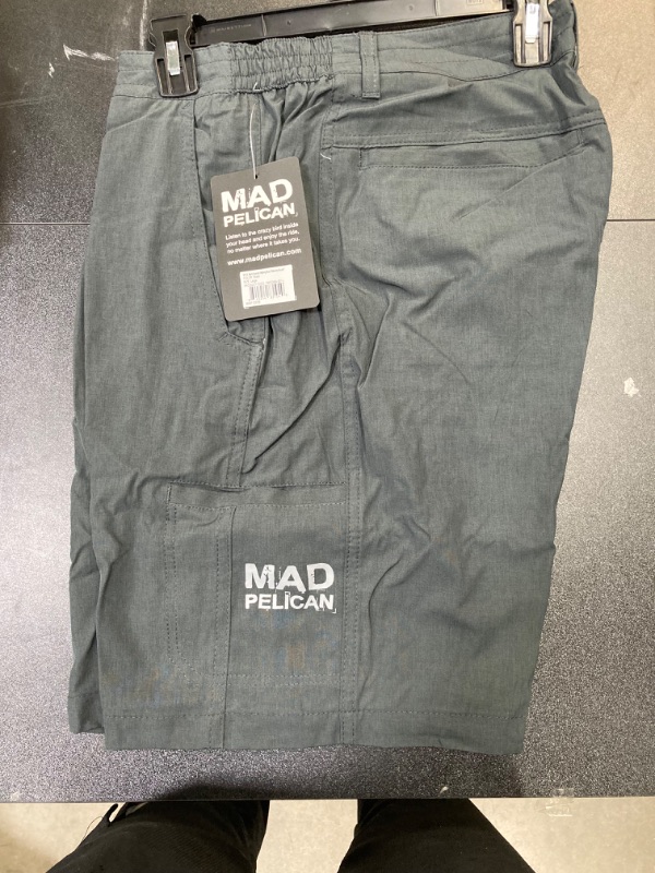 Photo 1 of Mad Pelican Welcome Aboard Donnie's Walking Shorts - Black XL
