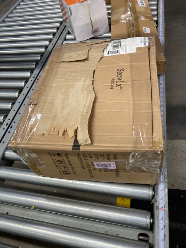 Photo 1 of Seovix 70" Outdoor Solar Post Light, LED Solar Lamp Post Outdoor Waterproof IP65, Solar Pole Light for Garden, Lawn, Pathway, Driveway, White Light Small-1 Pack