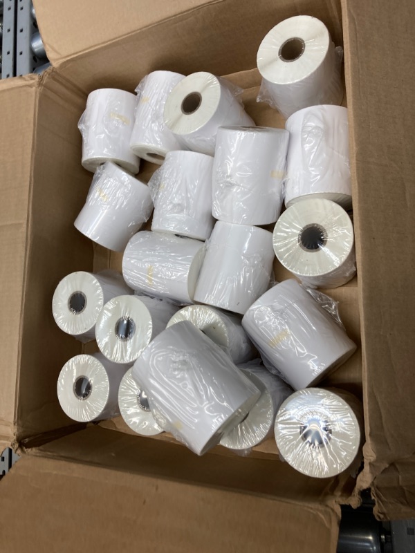 Photo 2 of L LIKED 20 Rolls of 4" x 6" Direct Thermal Shipping Labels with 250 Labels/Roll - Compatible Zebra 2844 ZP-450 ZP-500 ZP-505