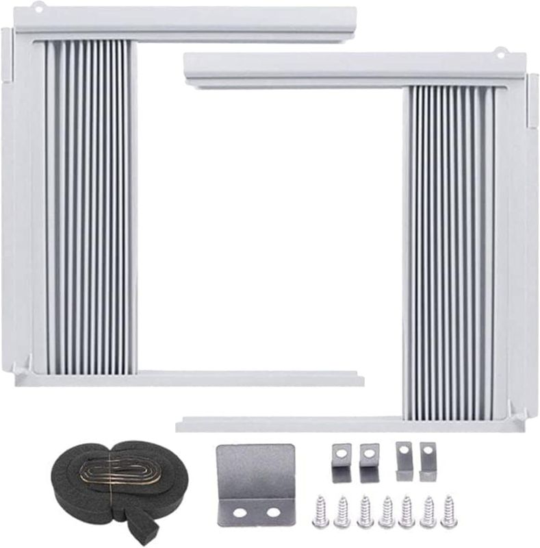 Photo 1 of Brand: DIDnDID
3.6 3.6 out of 5 stars 23
Window Air Conditioner Side Panels with Frame, Room AC Accordion Filler Curtain Kit Replacement, Adjustable Insulation AC Side Panel Include Frames