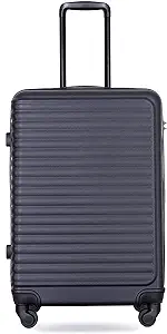 Photo 1 of Travelhouse Suitcase travel case hardshell carry-on luggage 20" with universal silent airplane spinner wheels, lightweight TSA lock, cool rolling (Black, Carry-On 20-Inch)
Amazon's
Choice
in Carry-On Luggage by Travelhouse