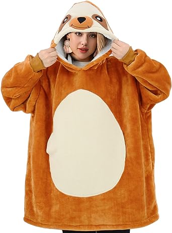 Photo 1 of ** similar**
Wearable Blanket Hoodie for Adult Women Girls Oversized Hooded Blanket