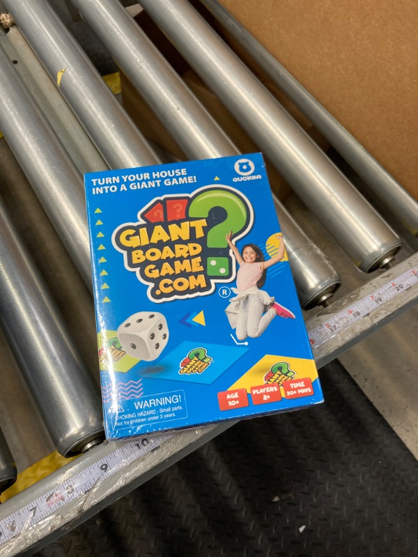 Photo 1 of QUOKKA Giant Outdoor Games for Kids Ages 8-12 - Yard Card Game with Jumbo Dice for Teen Party - | 250 Fun Challenges | Quick Set Up | Educational Quiz | Lawn or Floor | - Learning Board Game Teens Edition