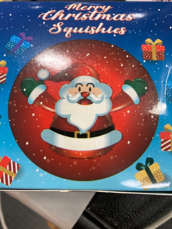 Photo 1 of 2 PACK MERRY CHRISTAMS SQUISHIES 