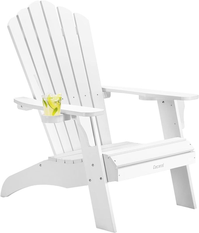 Photo 1 of 
MXIMU Modern Adirondack Chairs  Weather Resistant with Cup Holder Oversize Plastic Fire Pit Chairs Plastic Outdoor Chairs for Firepit Area Seating...
Item Package 