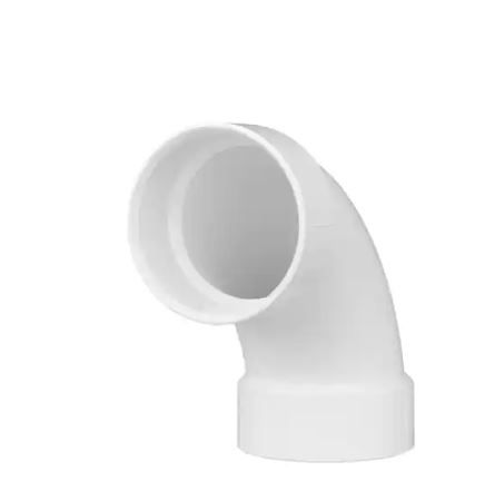 Photo 2 of (4) Pack  Bundle
Charlotte Pipe 2 in. DWV PVC Sanitary Tee - Charlotte Pipe
3 in. PVC DWV 90-Degree Hub x Hub Long Sweep Elbow- Charlotte Pipe
2 in. PVC DWV 45-Degree Hub x Hub Elbow- Oatey
4 in. PVC Twist-N-Set Open Toilet Flange