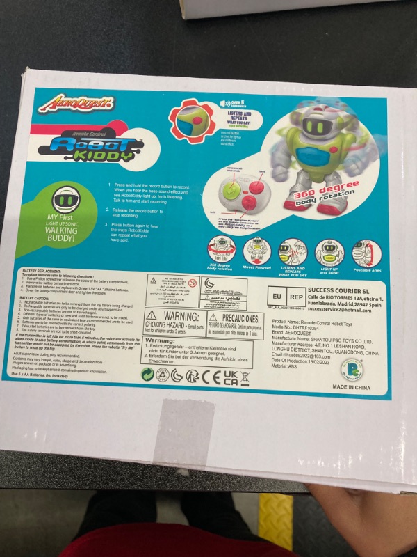 Photo 1 of 1 Year Old Toys for Boys Girls Gifts: Remote Control Robot Baby Toys for 1 Year Old | Musical Light up Poseable Recording Toys for 12 Months | Interactive Toddlers Toys for 1 Year Old Birthday Gift